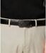 Ceinture homme cuir noir - Boucle automatique - Style et fonctionnalité-2