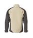Mens Unique Dresden Soft Shell Jacket Light Khaki Black Mascot-2