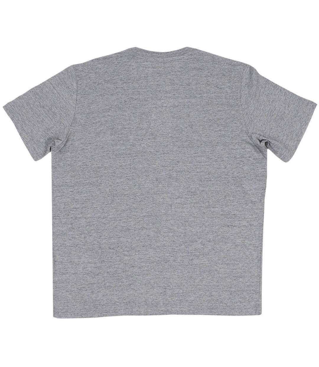 T-shirt Manches Courtes Homme Gris Argenté Champion-3