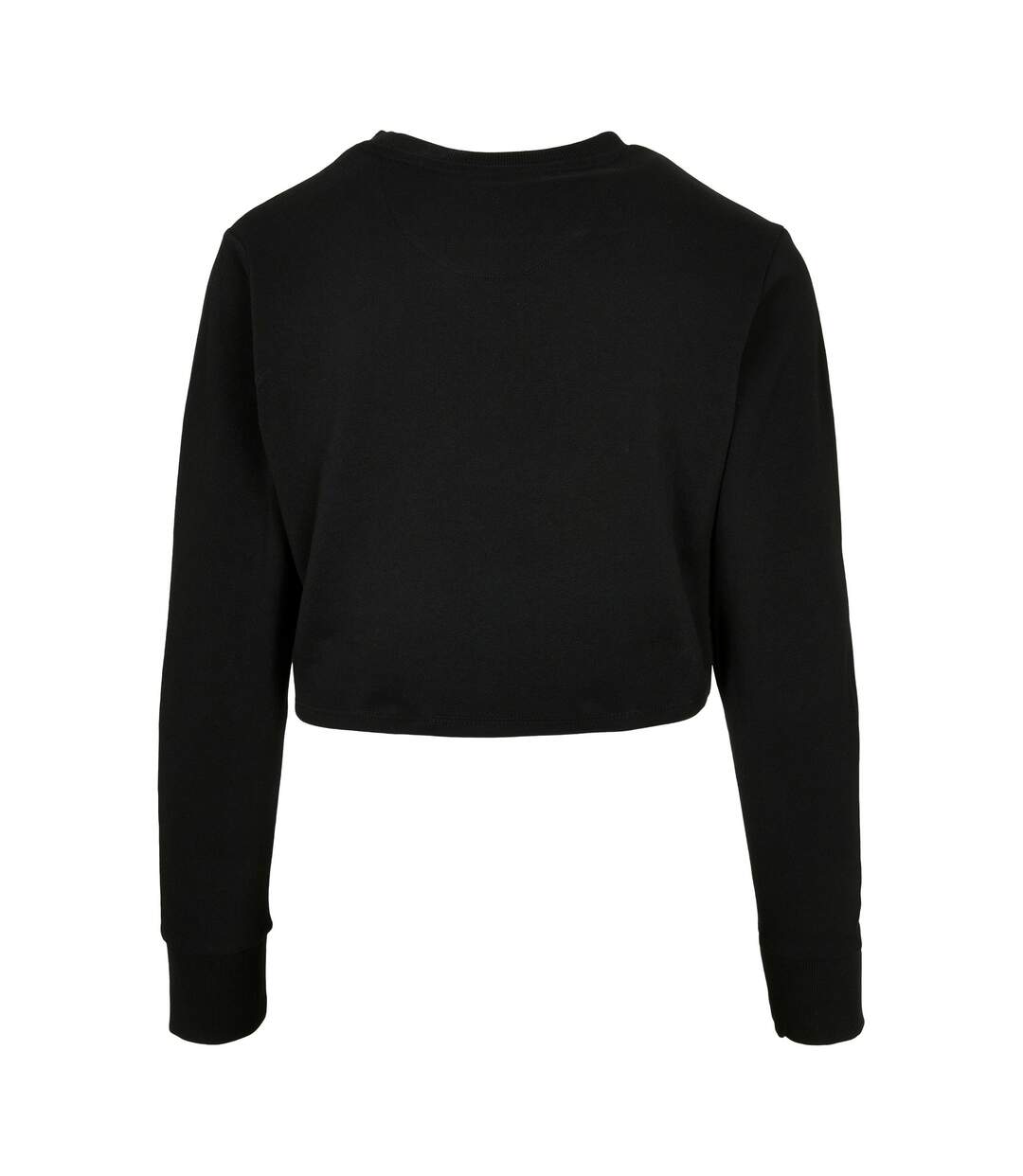 Pull Motif/style Court Femme Noir Build Your Brand-2