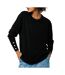 Pull noir femme kaporal marka-1