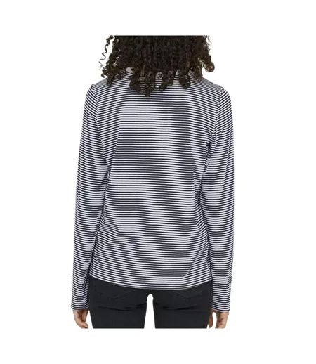 T-Shirt manches longues marine/blanche femme jdy pisa
