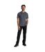 Pantalon Uni À Taille Mi-haute Semi-élastiquée 2-en-1 Kiwi Pro Homme Noir Craghoppers-1