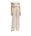 Womens/ladies Taualy-w Relaxed Fit Trousers White Boss-1