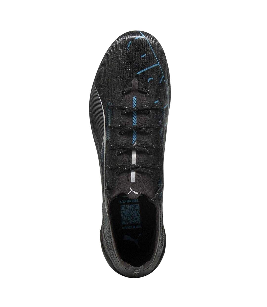 Mens Ultra 5 Ultimate Flat Firm Ground Football Boots  Black Puma-3
