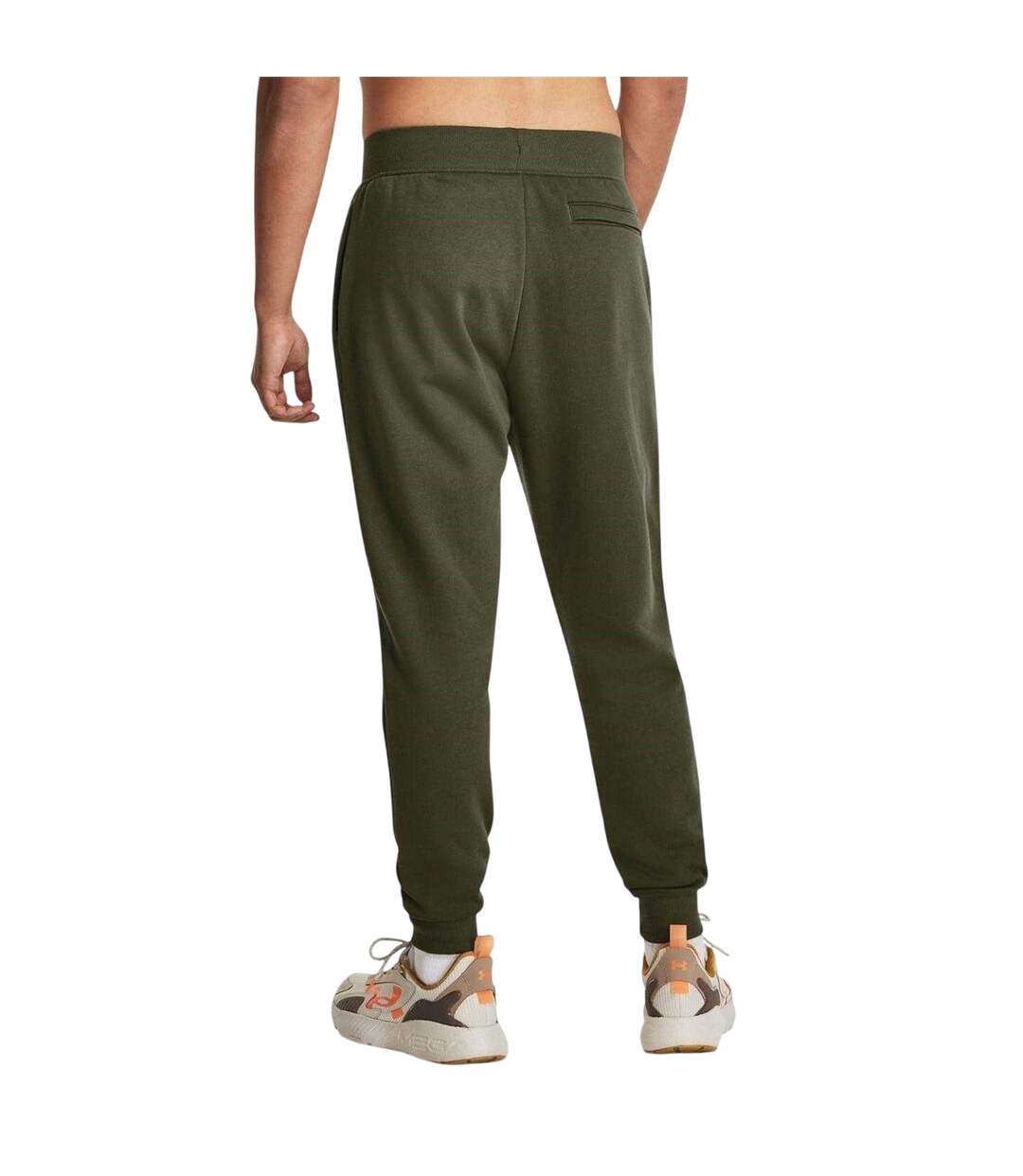 Pantalon De Jogging Rival Homme Vert Olive Under Armour-2