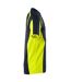 Mens Accelerate Safe Hi-vis Polo Shirt Dark Navy Yellow Mascot-3