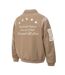 Veste bomber beige homme converse luxe varsity-2