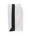 Olimpico short de foot homme blanc/noir SOLS-2