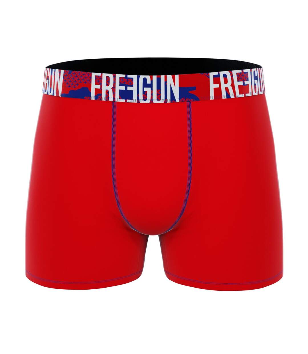 Lot de 4 boxers homme en coton Freegun-5