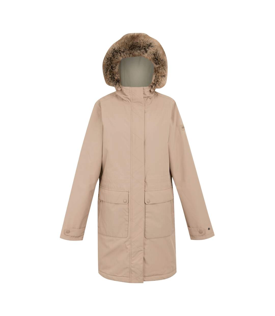 Parka sabinka femme taupe Regatta-1