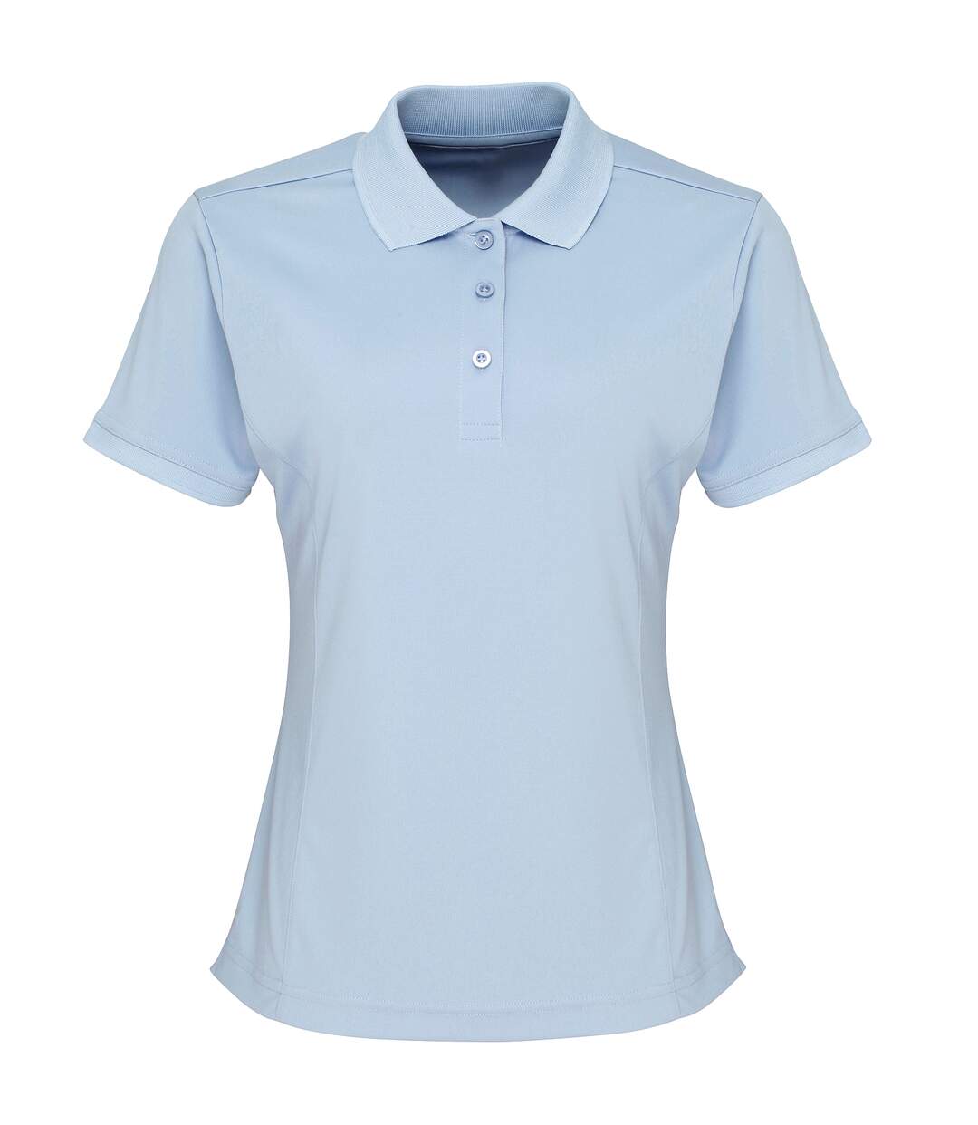 Coolchecker polo à manches courtes femme bleu clair Premier