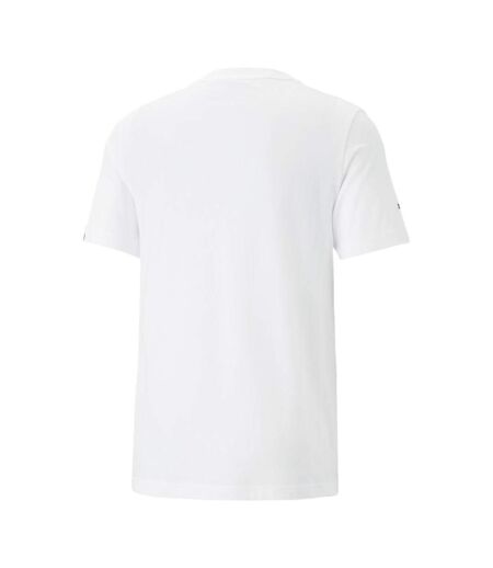 T-shirt Blanc Homme Puma Bmw Mms Car Graphic - L