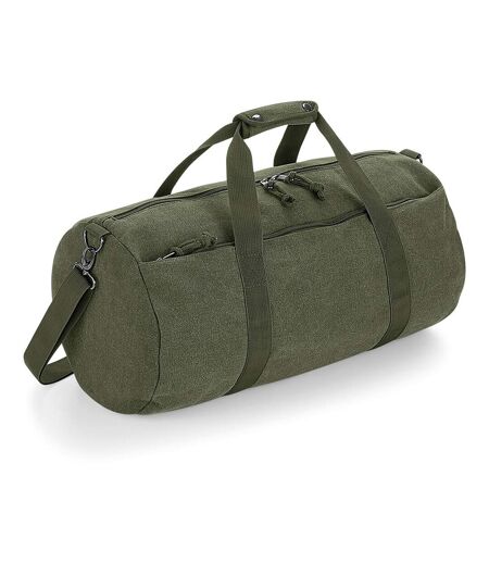 Bagbase Vintage Canvas Barrel Bag (Vintage Military Green) (One Size) - UTRW7076