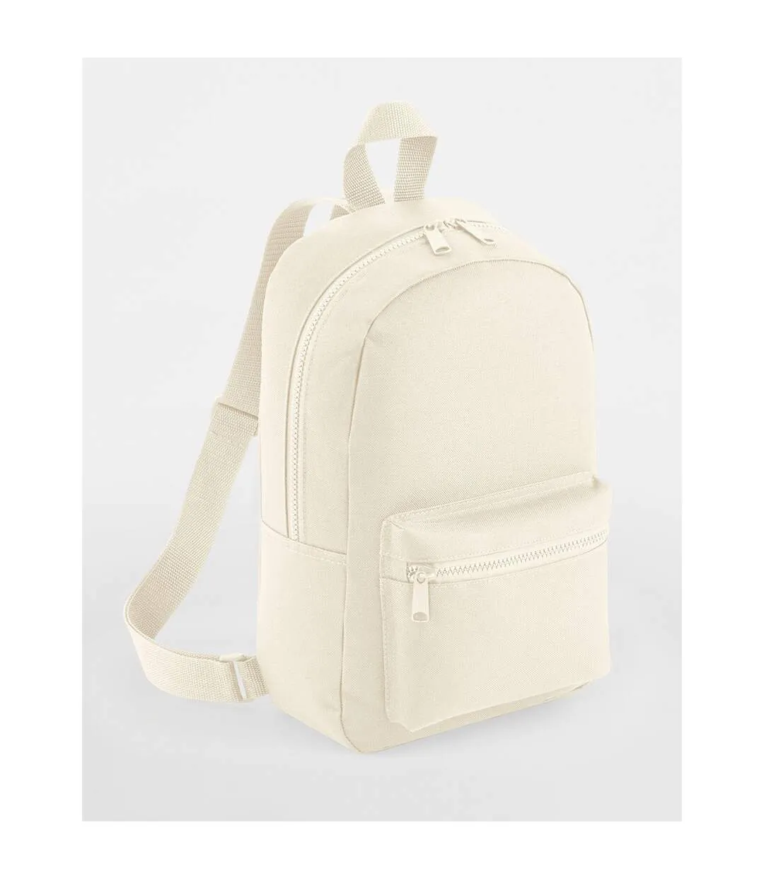 Mini Essential Backpack/rucksack Bag One Size Natural Bagbase-2