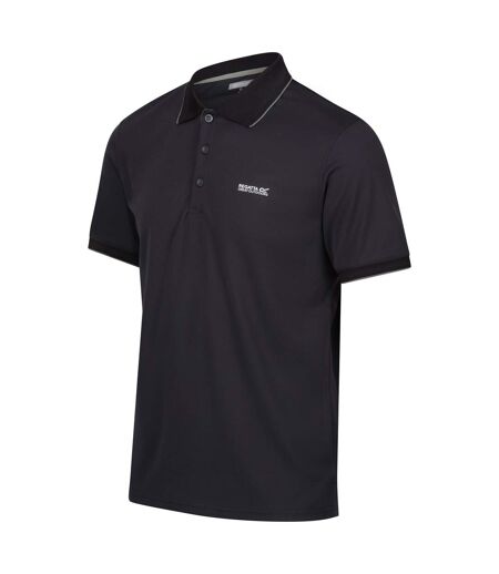 Mens oakmont polo shirt ash Regatta