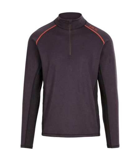 Haut Thermique Stan Homme Gris Foncé Chiné Trespass