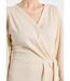Robe portefeuille en maille gaufrée-4
