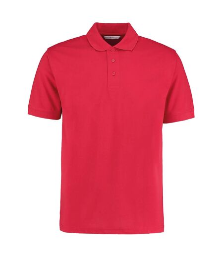 Mens klassic superwash 60°c classic polo shirt red Kustom Kit