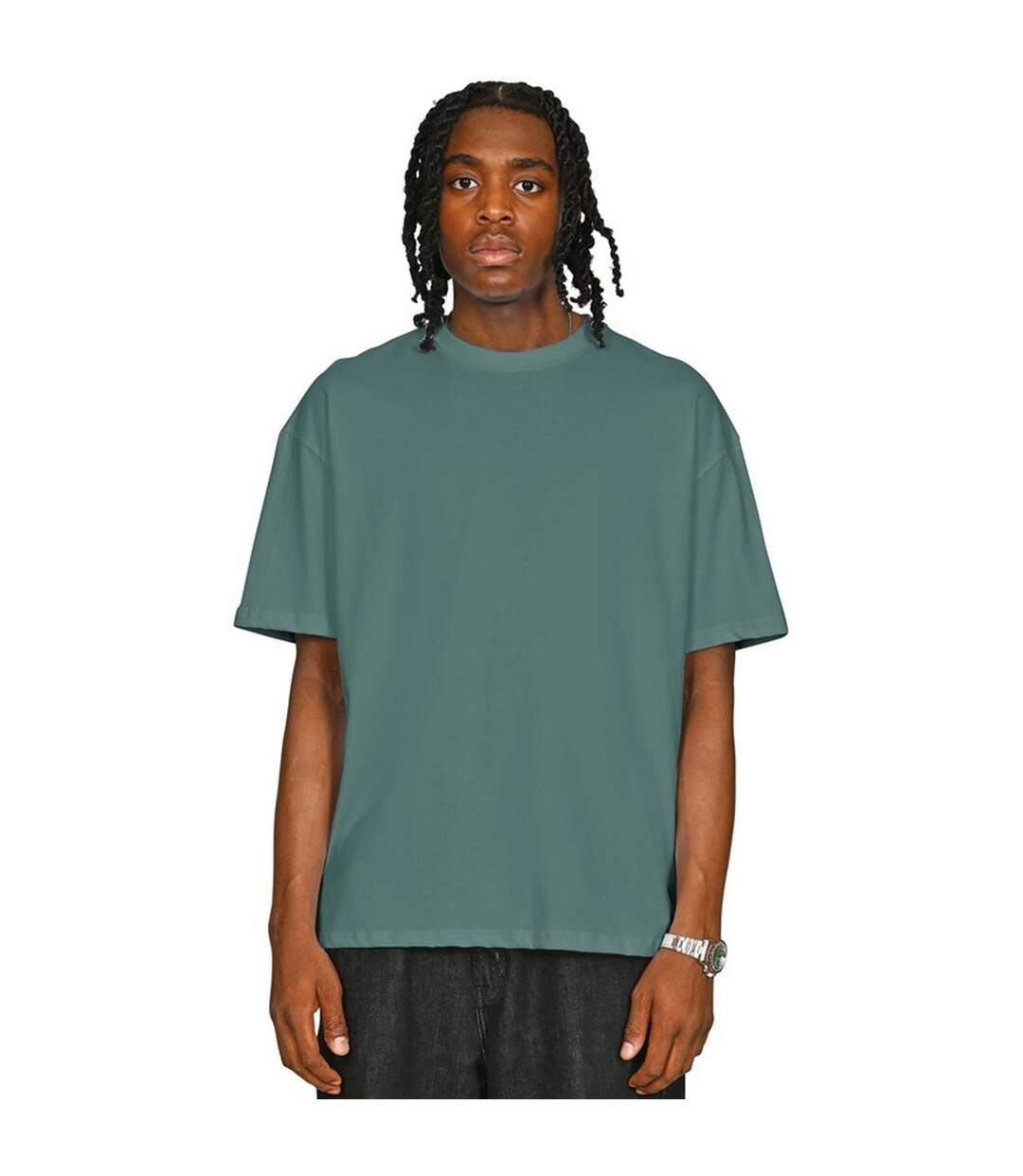 T-shirt Adulte Vert Pin Casual Classics-1