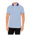 Men's short-sleeved polo shirt with lapel collar M1110016A