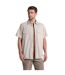Mens Kiwi Ii Short-sleeved Shirt Oatmeal Craghoppers-4