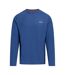 T-shirt Uni Manches Longues Charlie Homme Bleu Indigo Chiné Trespass-1