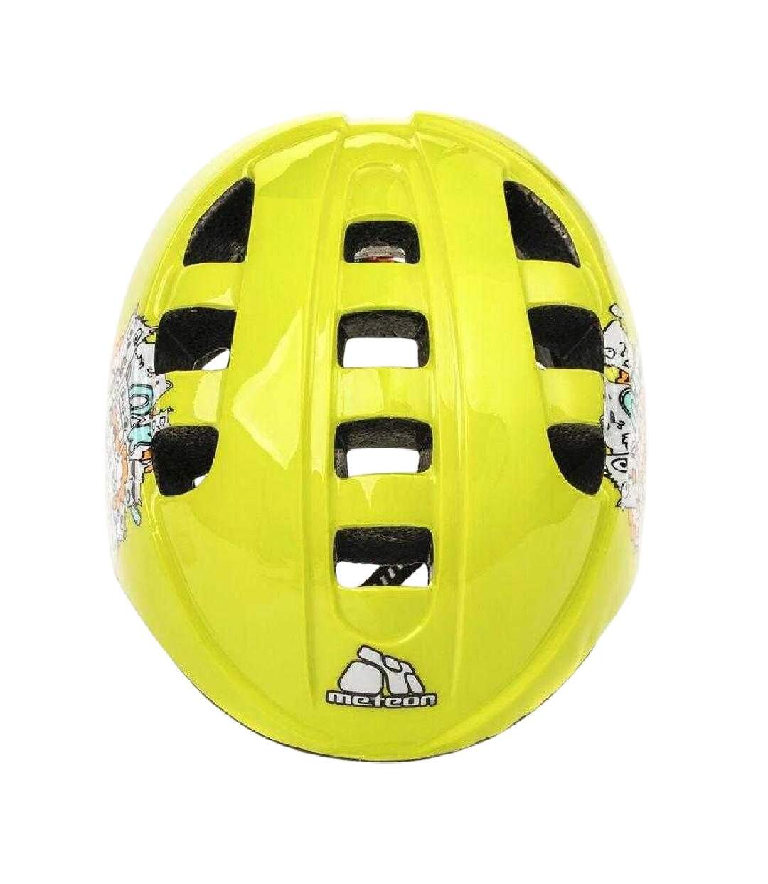 Childrens/kids Ma-2 Bike Helmet S Yellow Meteor-3