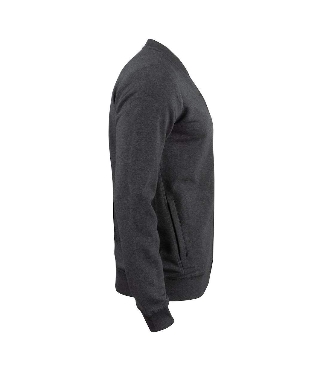 Veste Premium Oc Homme Anthracite Chiné Clique-4