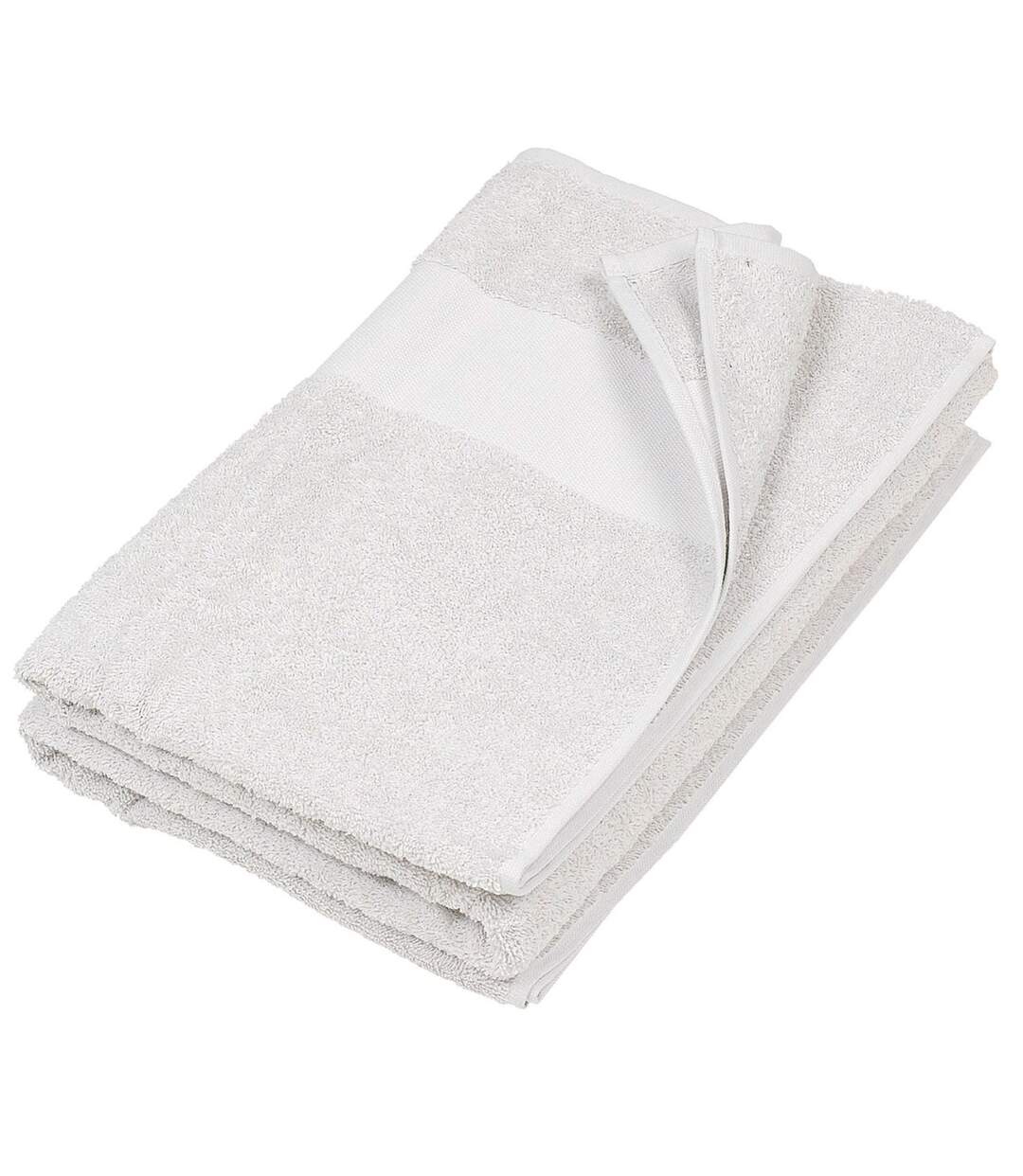 Drap de bain 100 x 150 cm - K111 - blanc-2