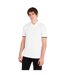 Mens Phillipson Collared Polo Shirt White Boss-1