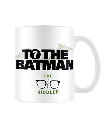 Batman - Mug TO THE BATMAN (Blanc / Noir / Vert) (Taille unique) - UTPM3685