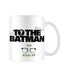 Batman - Mug TO THE BATMAN (Blanc / Noir / Vert) (Taille unique) - UTPM3685