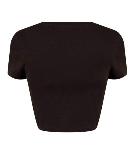 T-shirt Court Femme Noir Jack Wills