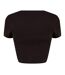 T-shirt Court Femme Noir Jack Wills-2