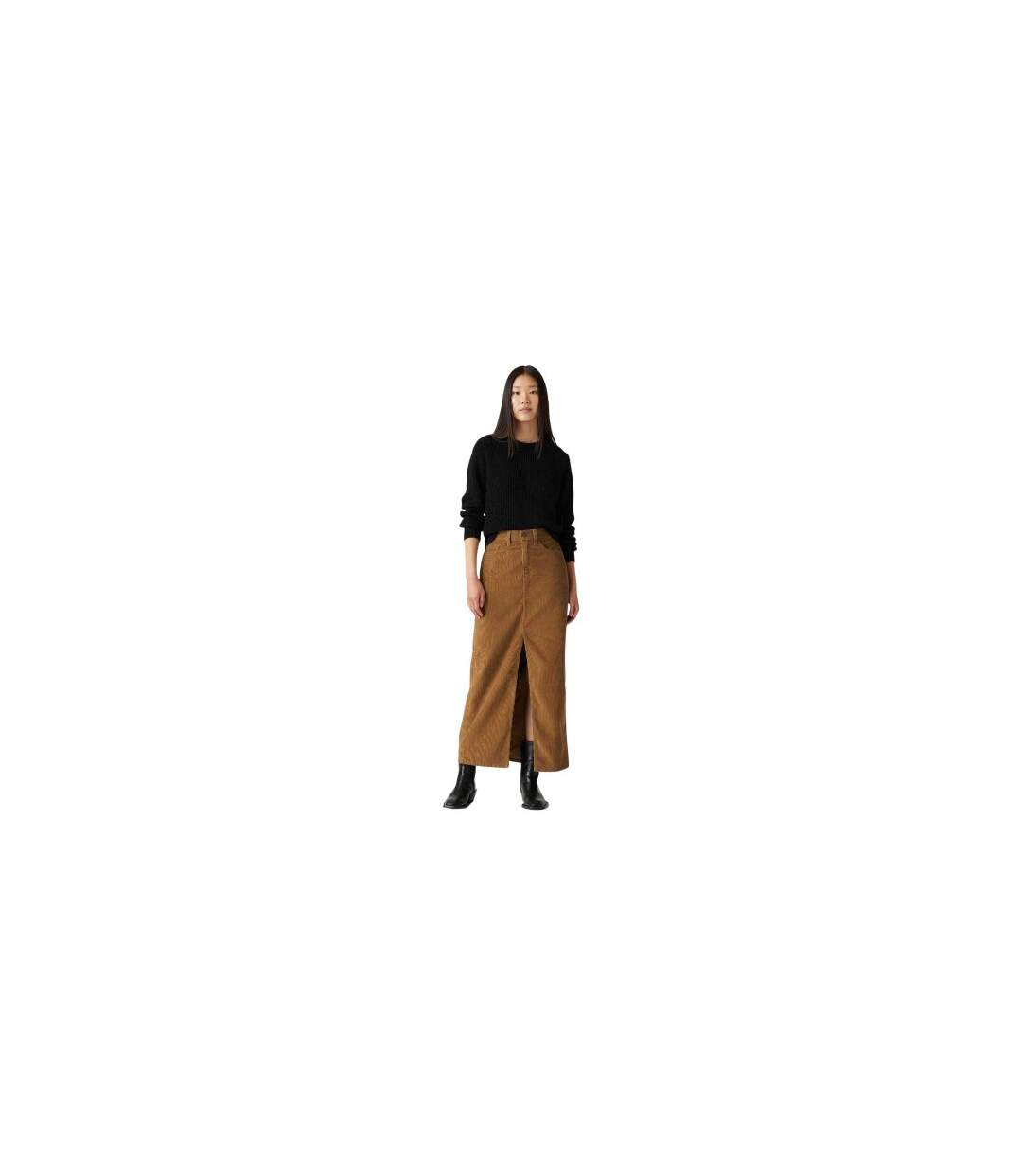 Jupe Longue Femme Cuivre Levis-1