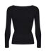 Ladies Essentials Long Sleeve Top Sculpting Recycled Stretch Everyday Fit-2