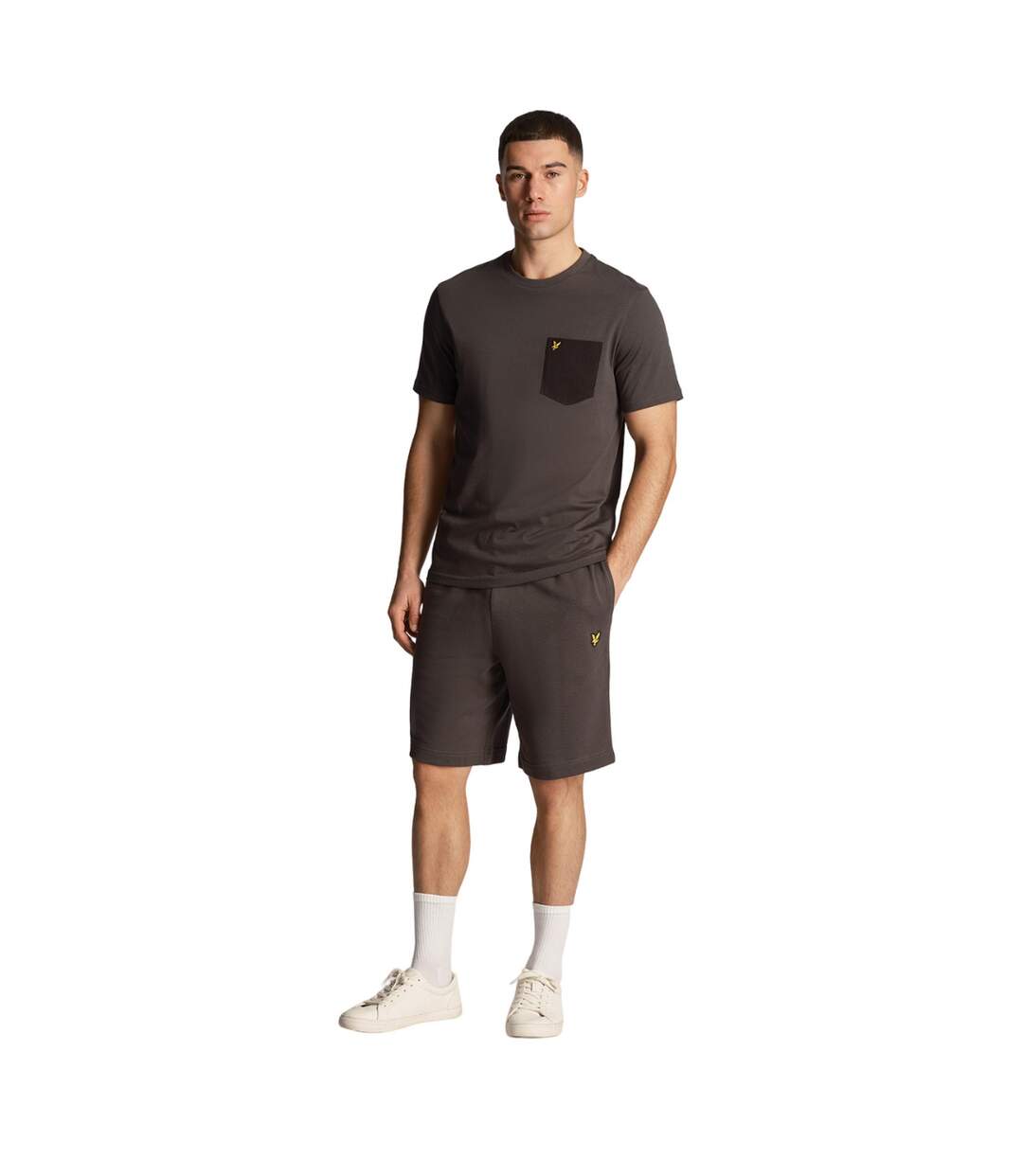 Short de jogging homme anthracite Lyle & Scott Lyle & Scott