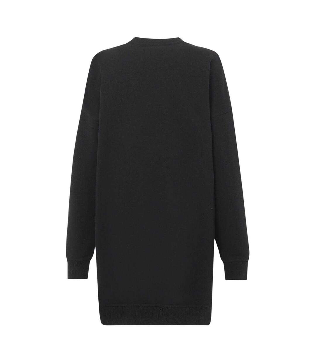 Robe Sweat Denim Division Femme Noir Diesel-3