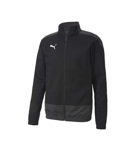 Veste zippée noire homme puma teamgoal - l