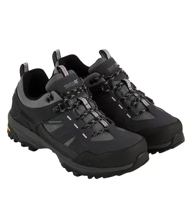 Chaussures De Marche Regen Femme Gris Phoque Vieux Rose Regatta