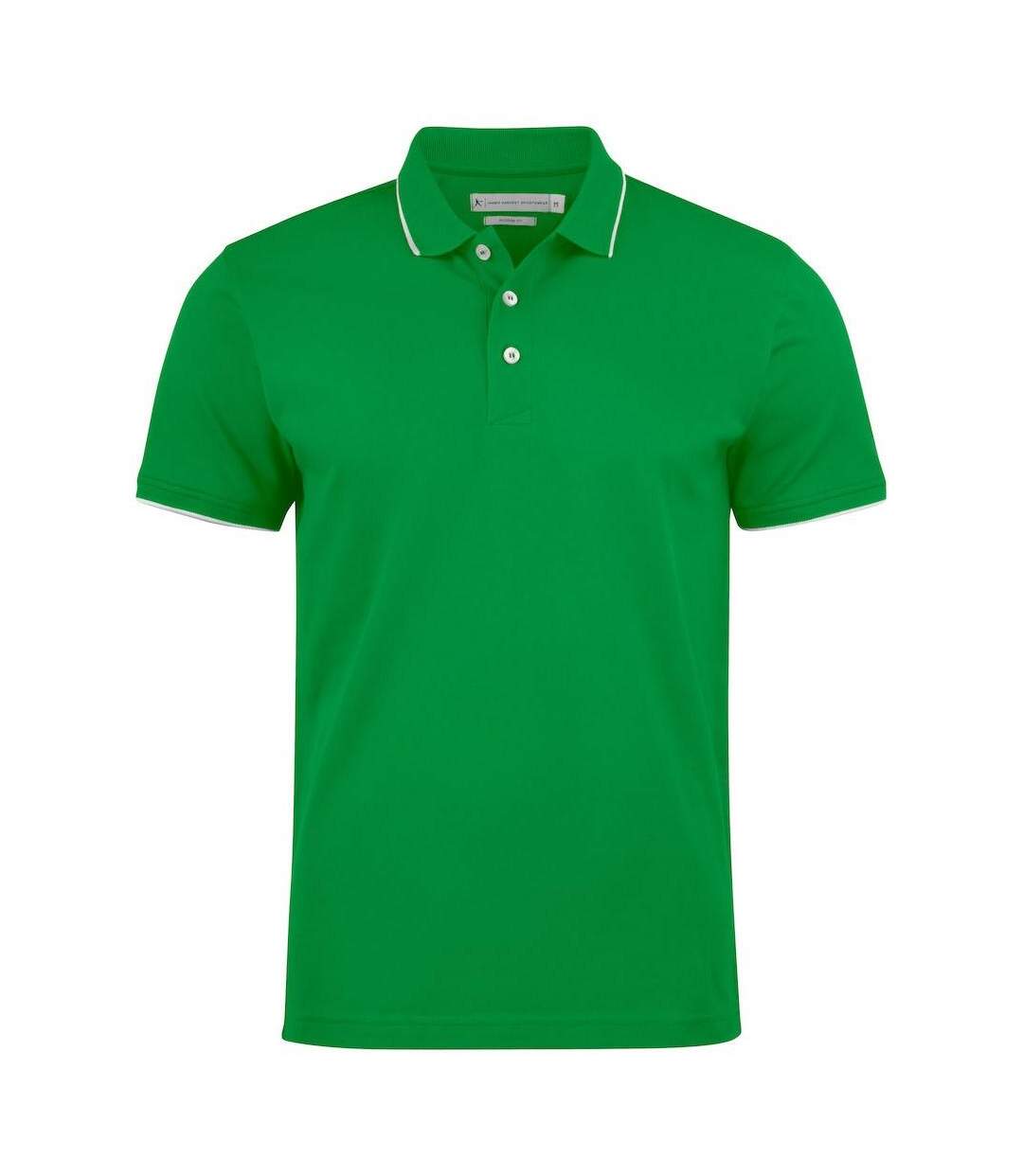 Mens Greenville Polo Shirt Sport Green James Harvest-1