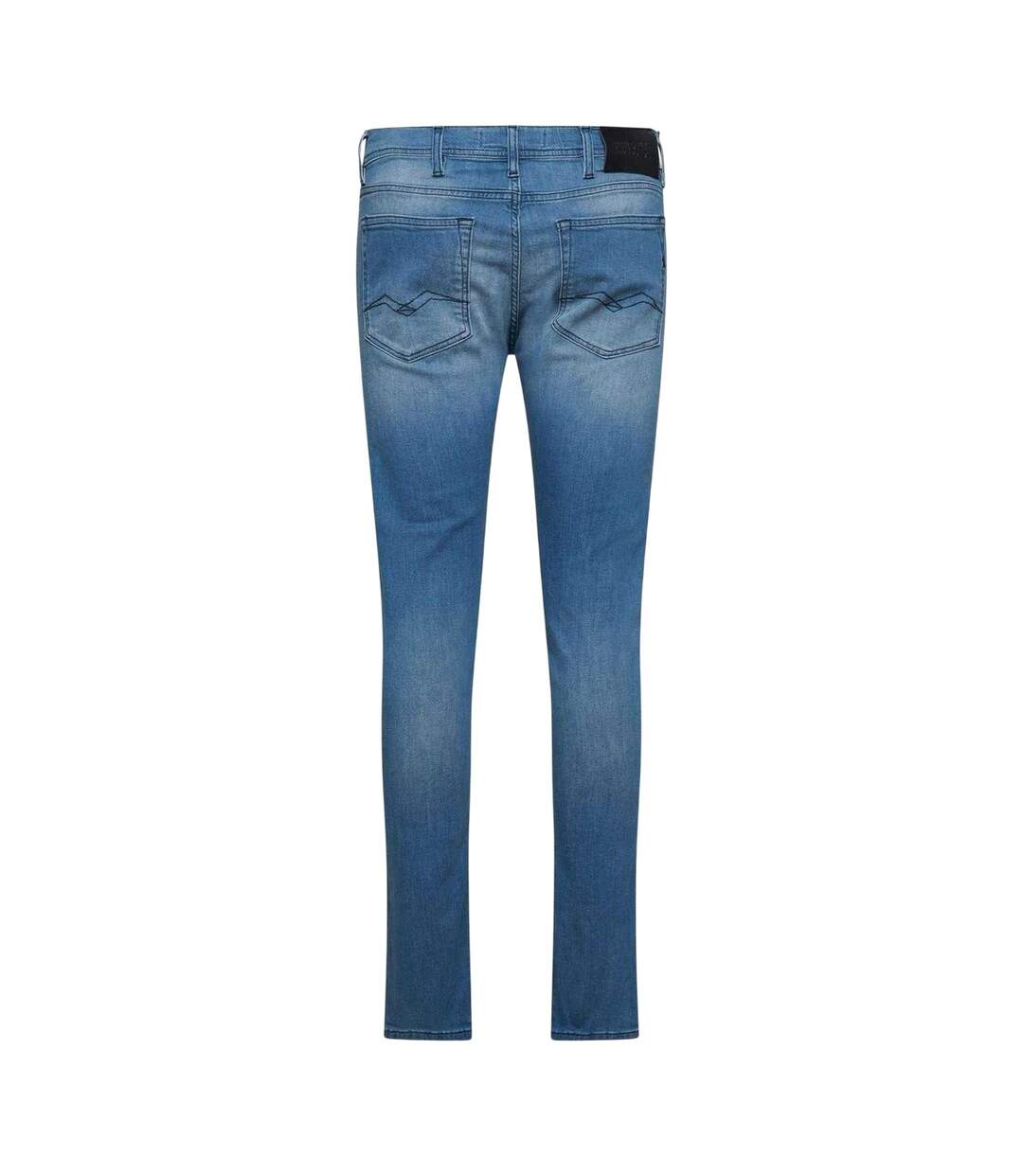 Mens Jondrill Denim Skinny Jeans Blue Replay-3