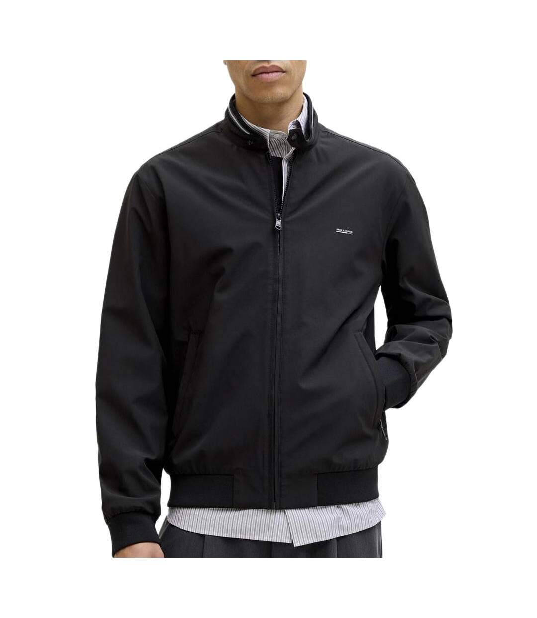 Veste noire homme jack & jones brads-1
