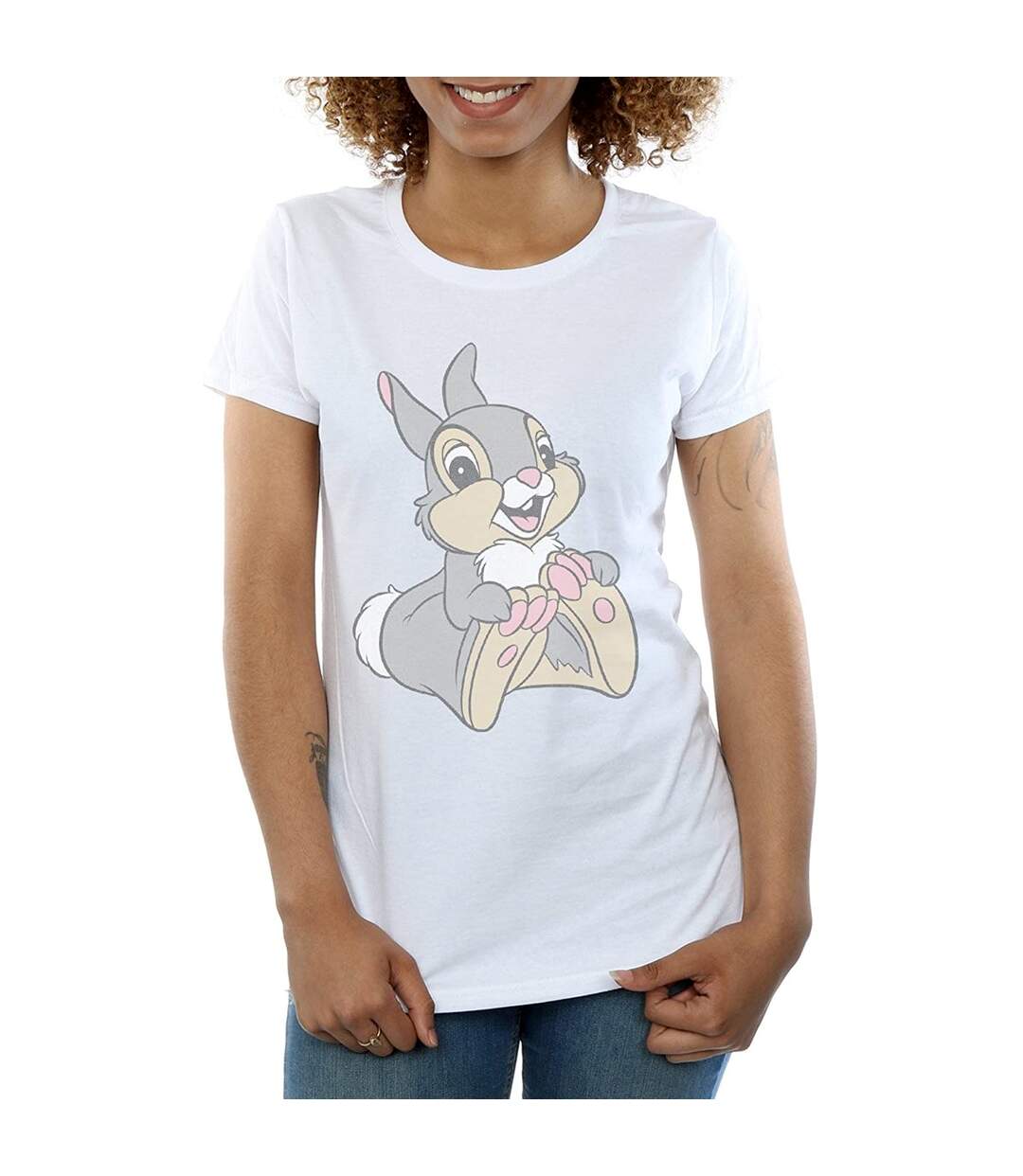 Disney - T-shirt CLASSIC - Femme (Blanc) - UTBI853-3