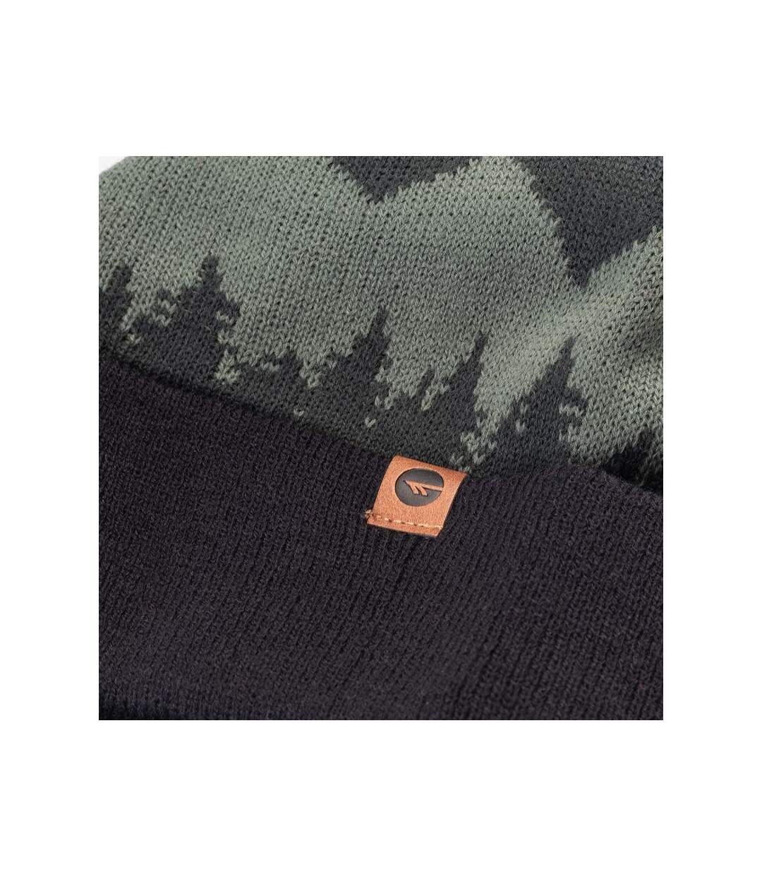 Bonnet Ronge Homme Noir Gris Hi-Tec-2