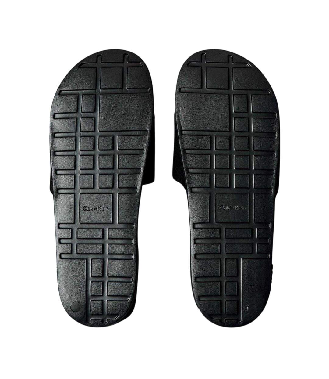 Mens Essential Flat Sliders Triple Black Calvin Klein-3
