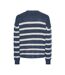 Pull bleu/blanc femme pieces klaras-2