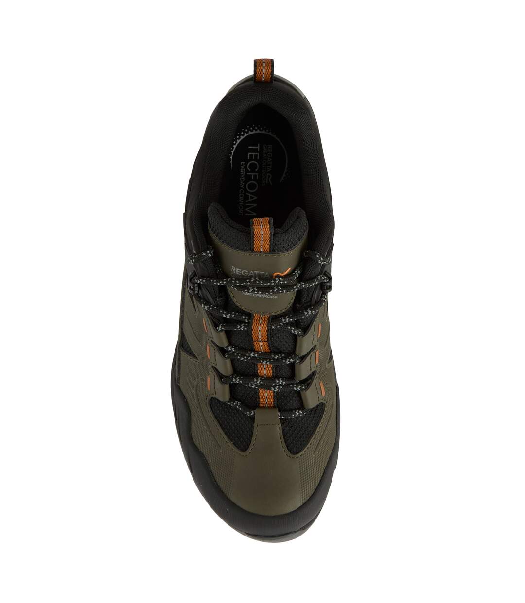 Mens Regen Low Walking Boots Olive Green Regatta-4