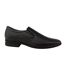 Mens Slip Low Heel Formal Shoes Black Firetrap-1